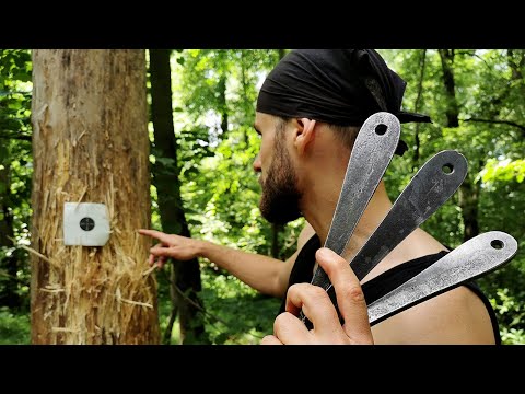 10 Knife Throwing Techniques (With World Champion/Adam Celadin)