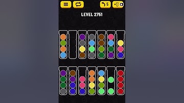 【Ball Sort Puzzle】Level.2751