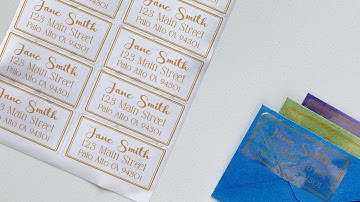 Mr-Label 2" x 4" Glossy Crystal Clear Address Labels