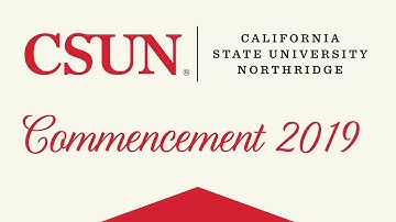 CSUN Commencement 2019: David Nazarian College of Business and Economics