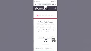 starmaker upload bitrate and format issue solved watch video upload any song