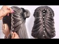 New wedding guest hairstyle with Donut || updo hairstyles || new hairstyle || juda hairstyle