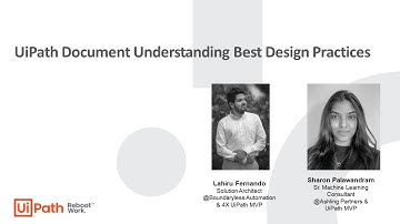 UiPath Document Understanding Best Design Practices