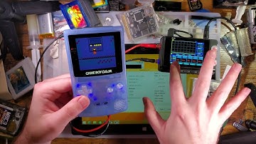 Game Boy (Color) RTC Flash Cart Power Usage and write times