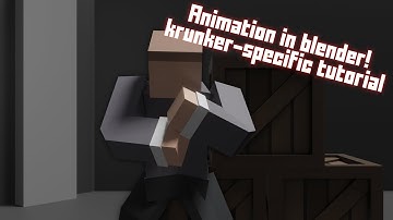 Krunker Blender Animation Tutorial