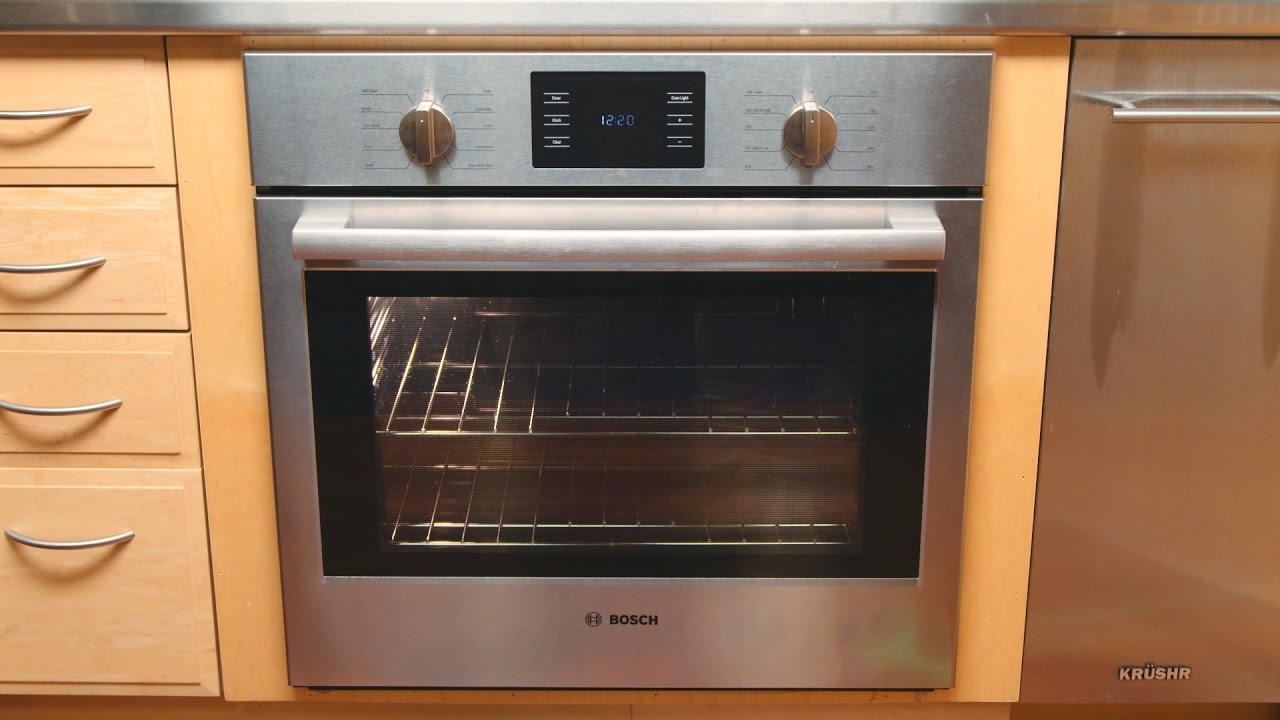 Bosch 500 Series Convection Wall Oven Youtube