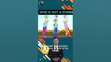 Who is not a zombie #riddleswithanswers #trending #riddles #riddlejourney #riddlechallenge