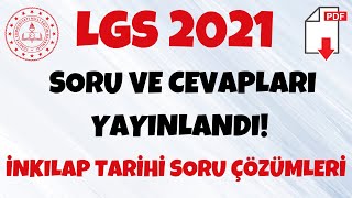 LGS 2021 SORU VE CEVAPLARI | MEB SORULARI YAYINLADI LGS 2021 SORU VE CEVAPLARI | MEB SORULARI YAYINLADI