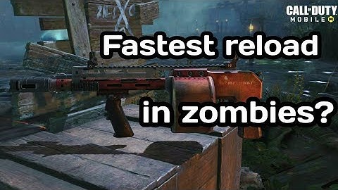 Codm: Fastest reload for the striker in zombies?