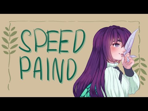 Видео: Новенькая ОС - Фея (Fairy or Fake) - Speedpaint