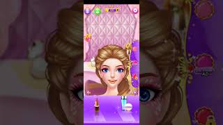 Long Hair Princess Salon _Android Gameplay HD #youtubeshorts #peak_gamerzpeak_gamerz 👍 screenshot 2