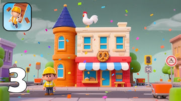 My Little City - Gameplay Walkthrough Part 3 - Build and Manage Your Tiny Metropolis (iOS, Android)