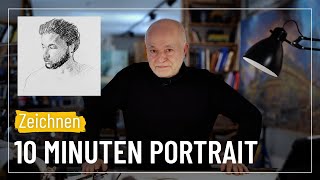 Ideen zum Portrait zeichnen: Die 10-Minuten-Übung | sehen&gestalten #166