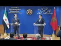 Nasser Bourita Reçoit Son Homologue Syrien Assaad Al Chaibani 