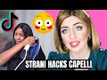 😳TAGLIO i CAPELLI? STRANI HAIR HACKS Rection beauty transformation e  Hairstyle #TikTok #capelli