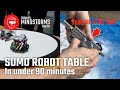 How to make a Robot sumo table in 90 minutes!