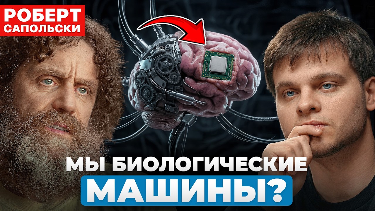 60 минут, которые ИЗМЕНЯТ ваше понимание себя | Роберт Сапольски