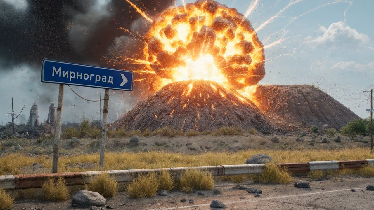 Вибух терикону у Мирнограді трагедія 1966 року.