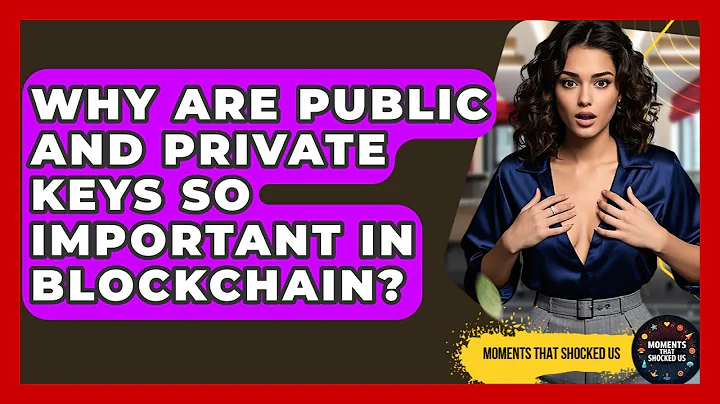 Why Are Public And Private Keys So Important In Blockchain? - Moments That Shocked Us