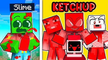 Becoming KETCHUP in Minecraft!