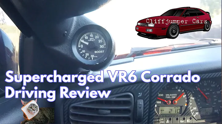 We Review The Supercharged VR6 Corrado Driving Experience