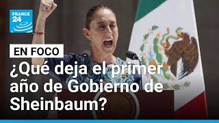 Sheinbaum: un año de alta popularidad pese a la presión de Trump y una persistente violencia