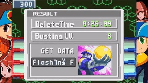 MegaMan Battle Network 3 Blue Version - FlashMan β (PS4)