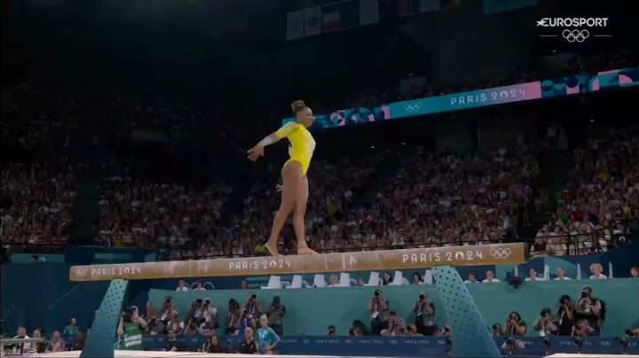 Rebeca Andrade Beam All Around 2024 Olympics