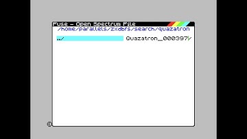 ZXDBFS with Fuse - Game Search