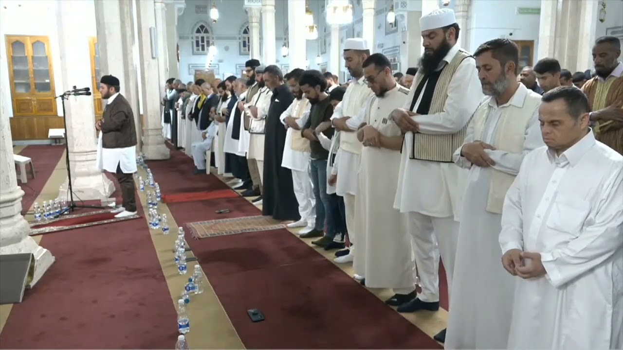 صلاة القيام من جامع مولاي محمد 2023 - من سورة الأعلى الى سورةالناس - الشيخ أسعد عبدالسلام الشويخ