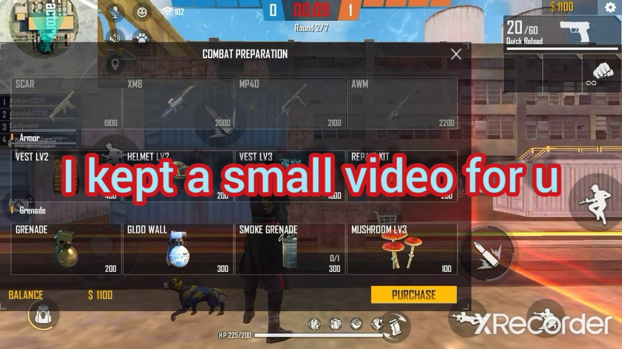 how-to-use-m500-gun-in-free-fire-youtube