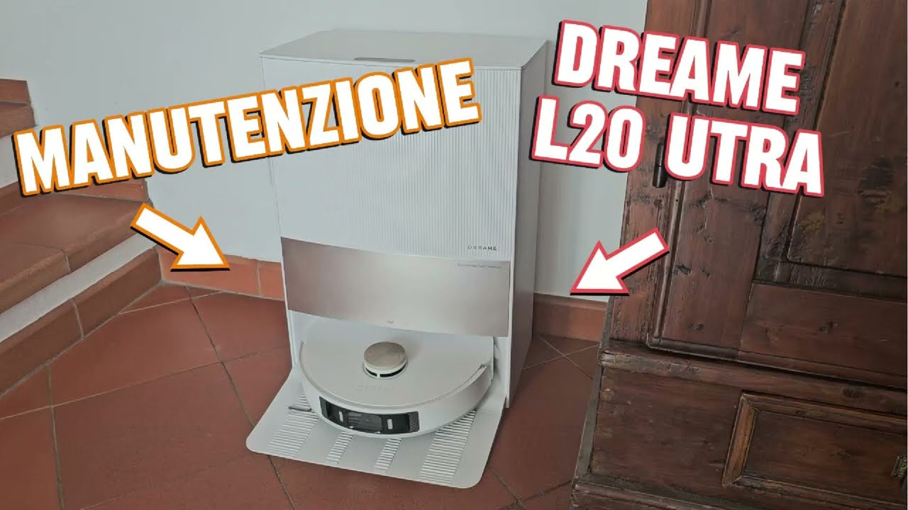 Dreame L20 ultra manutenzione settimanale