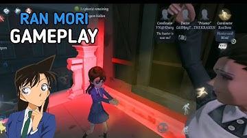 Ran Mori  - New Skin Cordinator Gameplay | Detective Conan Crossover | Identity V