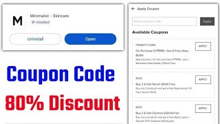 minimalist coupon code || minimalist discount code || minimalist coupon code 2025