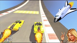 LEVEL BELGIUM Rocket Voltic Skill Test & WEIRD falling through Map GLITCH - GTA5 Custom Races