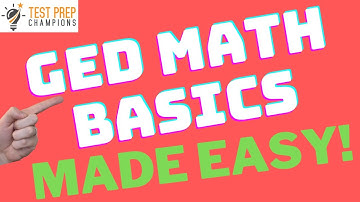 GED Math Basics Made EASY for Beginners