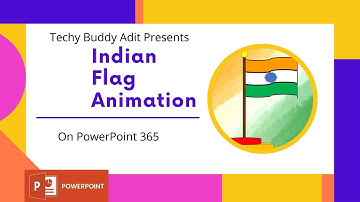 Indian Flag Animation ।  Independence Day Special । PowerPoint 365। #1