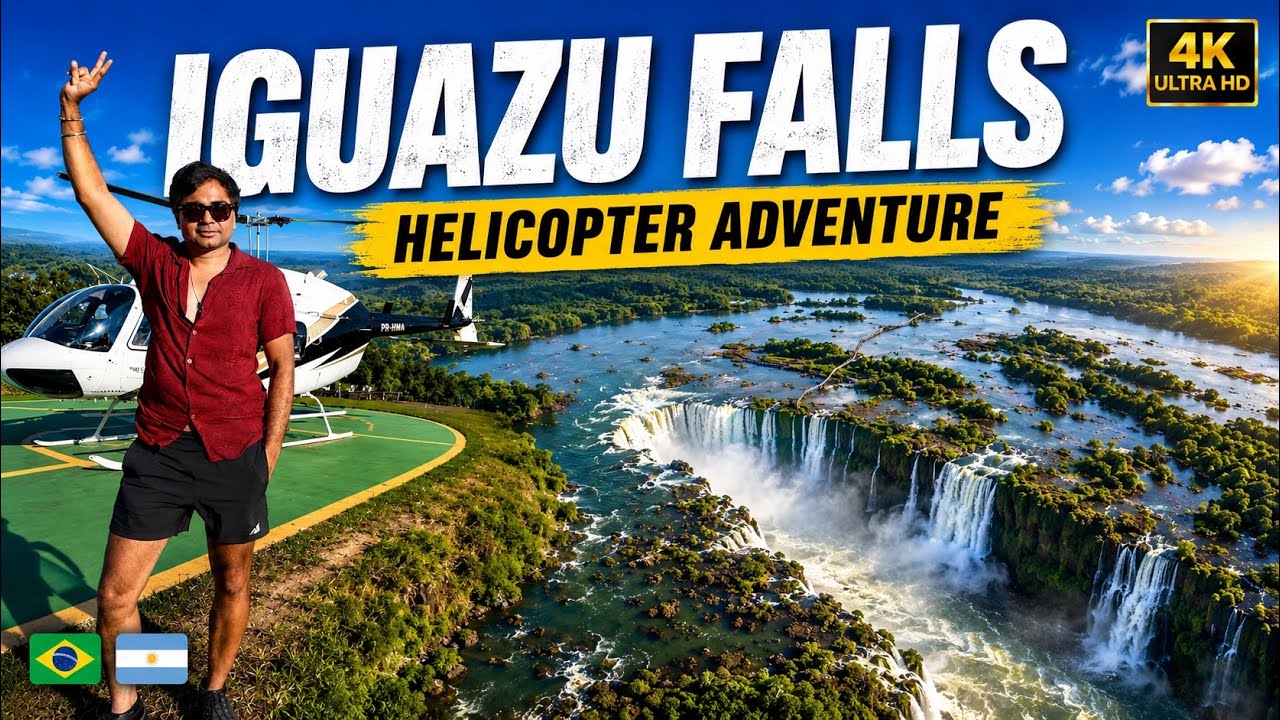 Incredible Panoramic Helicopter Adventure | Iguazu Falls