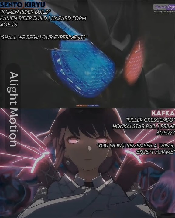 Kamen Rider Build (Hazard Form) vs Kafka (HSR) #edit #1v1 #debate #whoisstrongest #shorts #short