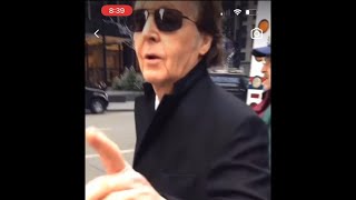 Paul McCartney Yells at The Paparazzi in Public