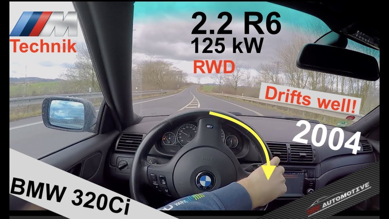 04 Bmw 3ci Pov Test Drive Powerslides Acceleration 0 0 Km H Youtube