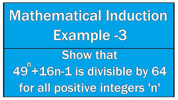Mathematical Induction Example - 3 / Polynomials / Maths Algebra