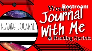 Journal With Me Live | Reading Sprints
