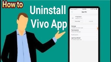 How to Uninstall Application in VIVO Mobile App in hindi || by d tech side