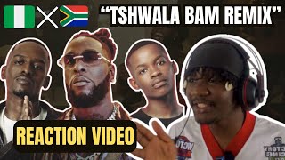 🇳🇬Nigerian “Reaction” - TitoM, Yuppe and Burna Boy - Tshwala Bam Remix [Ft. S.N.E] (Official Video)
