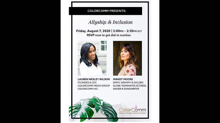 Lauren Wesley Wilson Office Hours w/ Mandy Moore