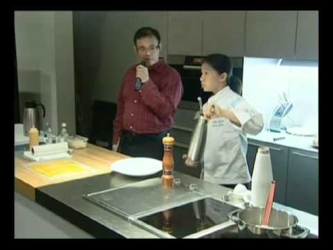 World Gourmet Summit Janice Wong Culinary Mastercl Basil White Chocolate-11-08-2015