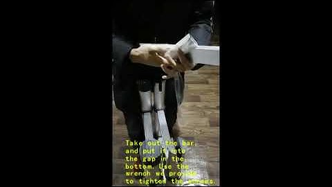 How to Install a Folding Telescopic A Frame Shape Ladder