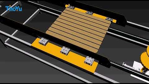 Automatic pallet nailing machine line for European Standard pallets