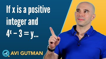 If x is a positive integer and 4^x – 3 = y PS04797